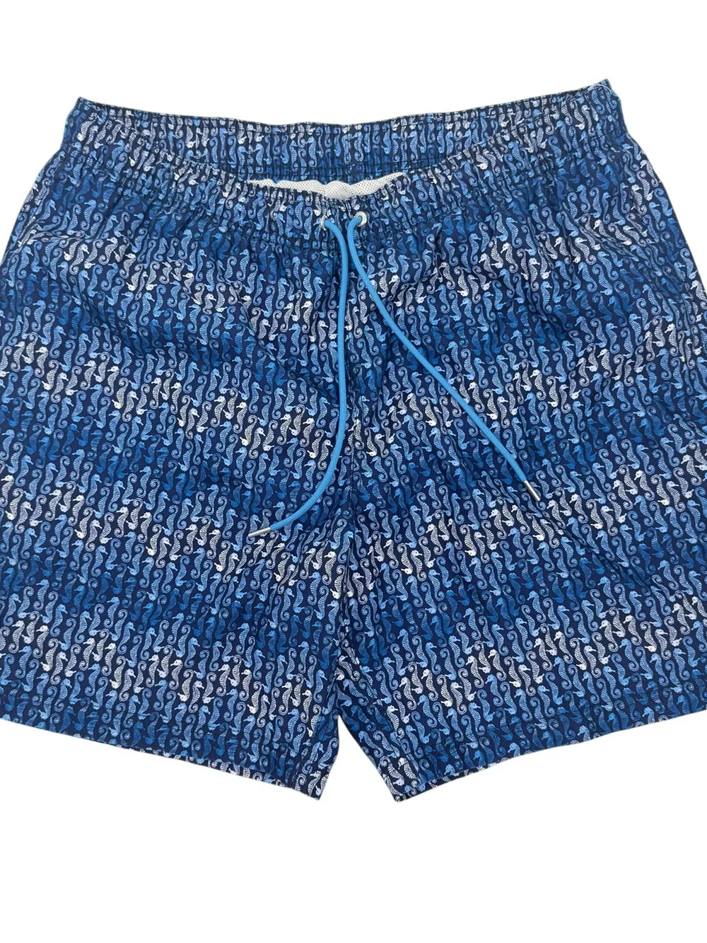 Lands' End Seahorse Men's Size XL 40-42 Swim Trunks lined NWOT